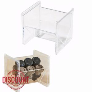 Transparent Storage - Versatile & Space Saving Container for Tea Bags & Coffee – Durable Kitchen Tools for Organized Lifestyle