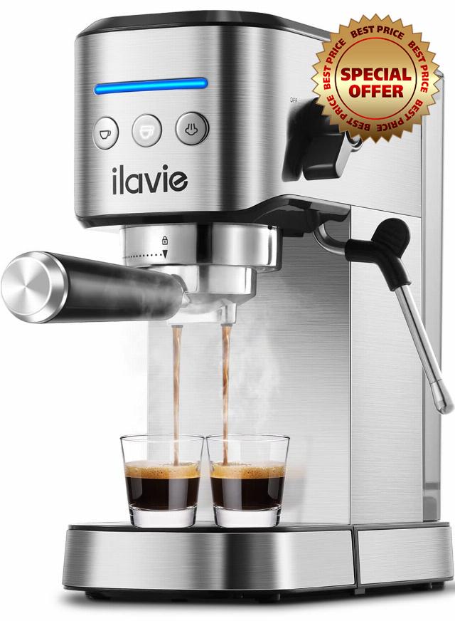 Espresso Machines with Steamer