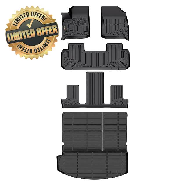 Binmotor-Floor Mats & Cargo Liner for Buick Enclave 2018-2024