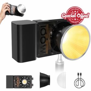 ZHIYUN CINEPEER CX100 100W LED Video Light with Built-in 4500mAh Battery