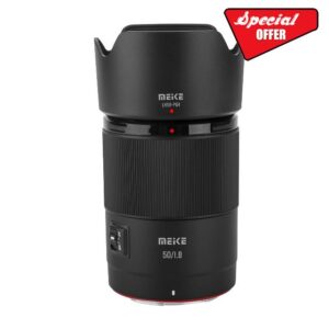 Meike 50mm F1.8 Full Frame AF STM A Stepping Motor Lens Standard Aperture Auto Focus Fixed Prime Portrait Lenses for Nikon Z Mount Mirrorless Cameras Z5