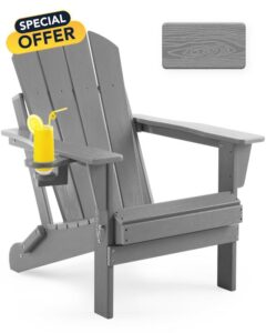 Folding Adirondack Chair Wood Texture