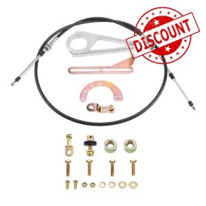 2" Aftermarket Column Adjustable Shift Linkage Kit Compatible with 1-1/2"