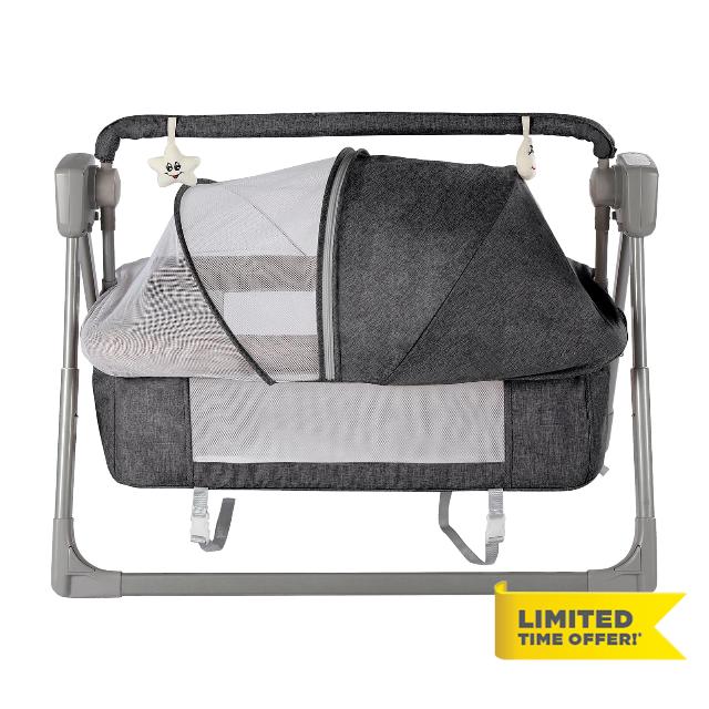 Electric Baby Bassinet w/Bluetooth