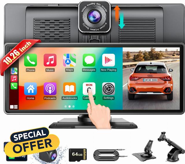 Wireless CarPlay Car Stereo for Apple