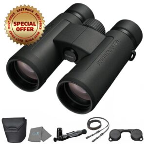 Nikon Prostaff P3 10x42 (16777) Black Binoculars Bundle with Lens Pen