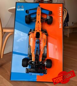 Display Wall Mount for Lego Technic McLaren Formula 1 42141