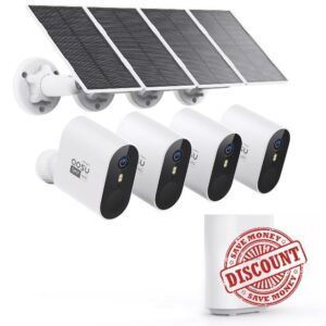 Solar Security Cameras Wireless Outdoor