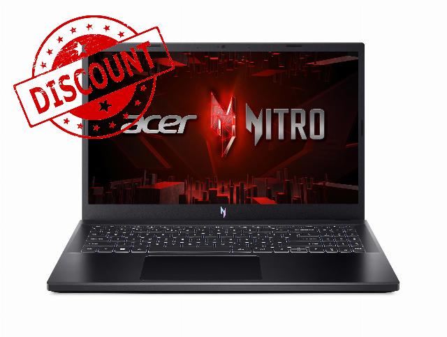 Acer Nitro V Gaming Laptop | Intel Core i7-13620H Processor | NVIDIA GeForce RTX 4050 Laptop GPU | 15.6" FHD IPS 144Hz Display | 16GB DDR5 | 512GB Gen 4 SSD | WiFi 6 | Backlit KB | ANV15-51-73B9