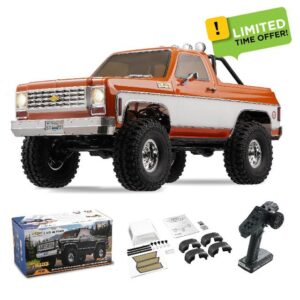 WOWRC FMS 1/10 K5 RC Crawler FCX10 Chevy Blazer Officially Licensed