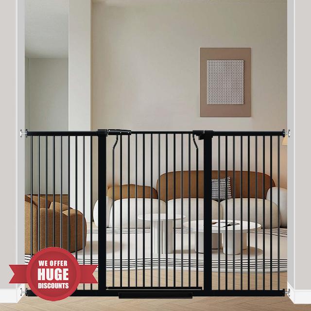 40.5" Extra Tall Baby Gate for Stairs