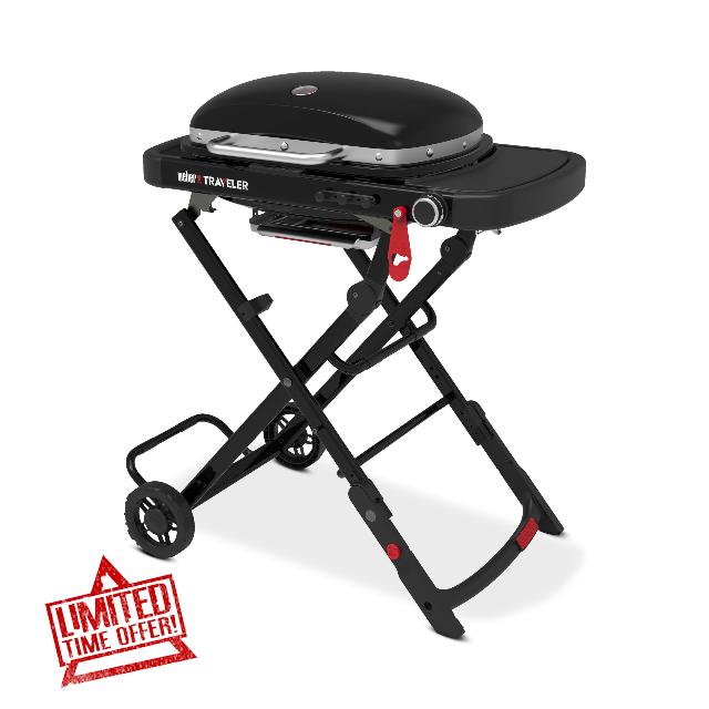Weber Traveler Compact Portable Gas Grill