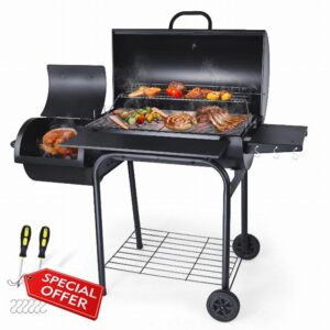 Charcoal Grill with Offset Smoker