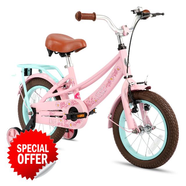 JOYSTAR Lola 14 16 18 20 Inch Kids Bike for 3-12 Years Old Girls