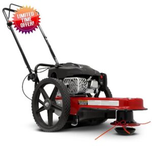 Earthquake Walk Behind String Mower with 160cc Viper 4-Cycle Engine