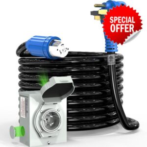 50 Amp Generator Cord and Power Inlet Box