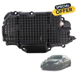 Lower Engine Oil Pan 11110-5CB2B 11110-5CB1B Compatible with Infiniti Q50 2016-2022 / Q60 2017-2022 3.0L V6 AWD