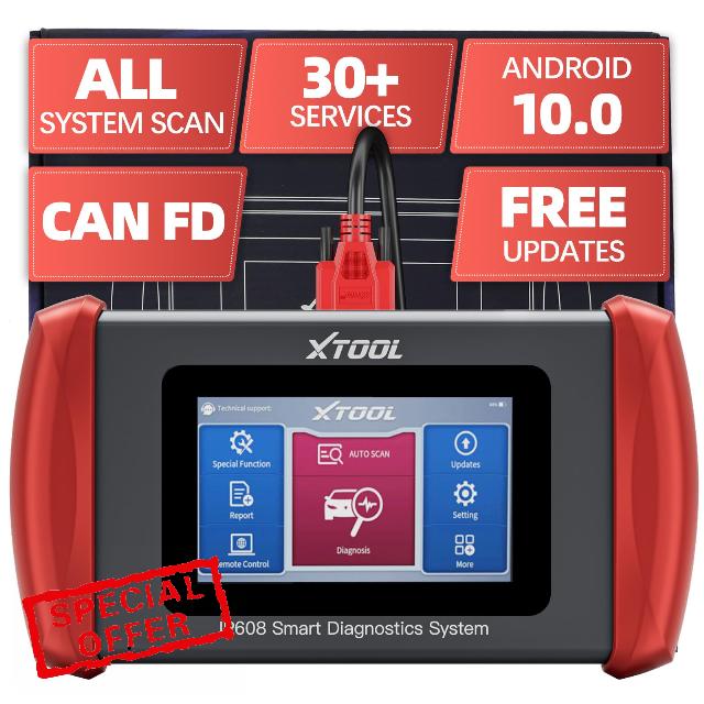 XTOOL IP608 Automotive Diagnostic Scan Tool