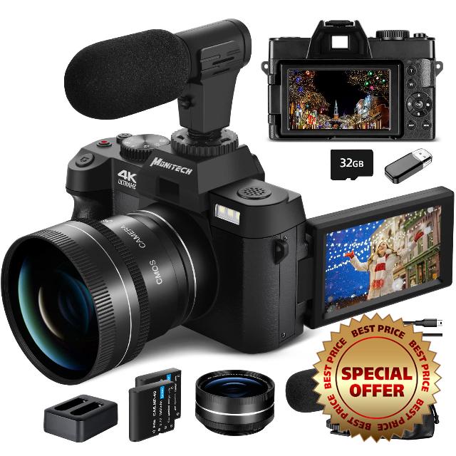 Mo Digital Cameras for Photography & 4K Video
