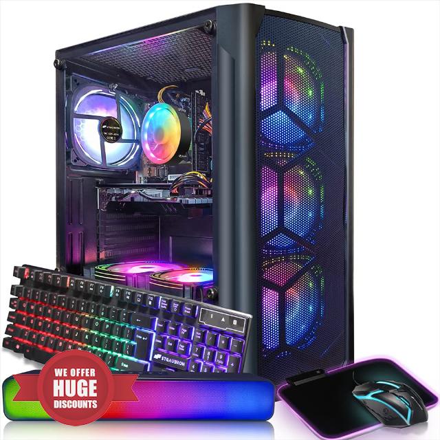 STGAubron Gaming Desktop PC Computer