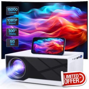 Projector with Wifi and Bluetooth