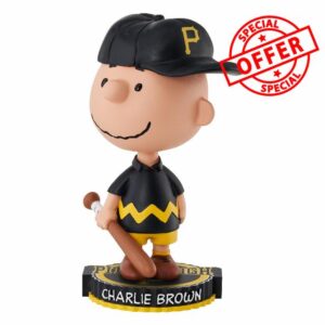 Charlie Brown Pittsburgh Pirates 2023 Peanuts Bighead Bobblehead MLB Baseball