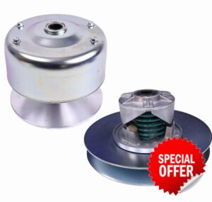 Primary & Secondary Driven Clutch AM146887 AM140970 AM138649 Compatible with John Deere TS 4X2 Gator Utility Vehicle
