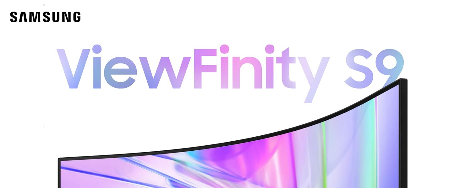 Samsung ViewFinity S9 49 inch Business Curved Ultra wide Monitor with USB-C