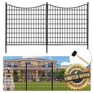 12 Panels Garden Fence for Outdoor Yard Decorative