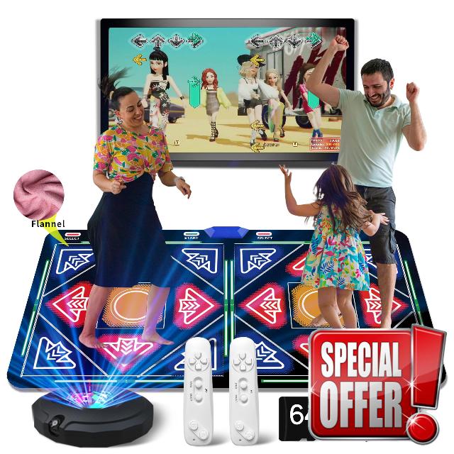 Single/Double HDMI Musical Electronic Dance mat with a Camera