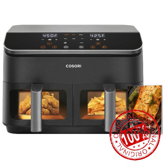 COSORI Dual Basket Air Fryer 9 Qt