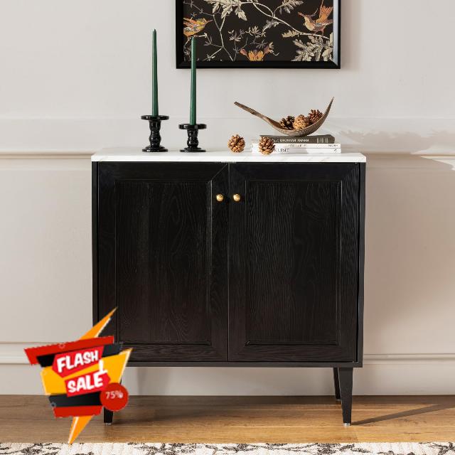 Black Storage Cabinet