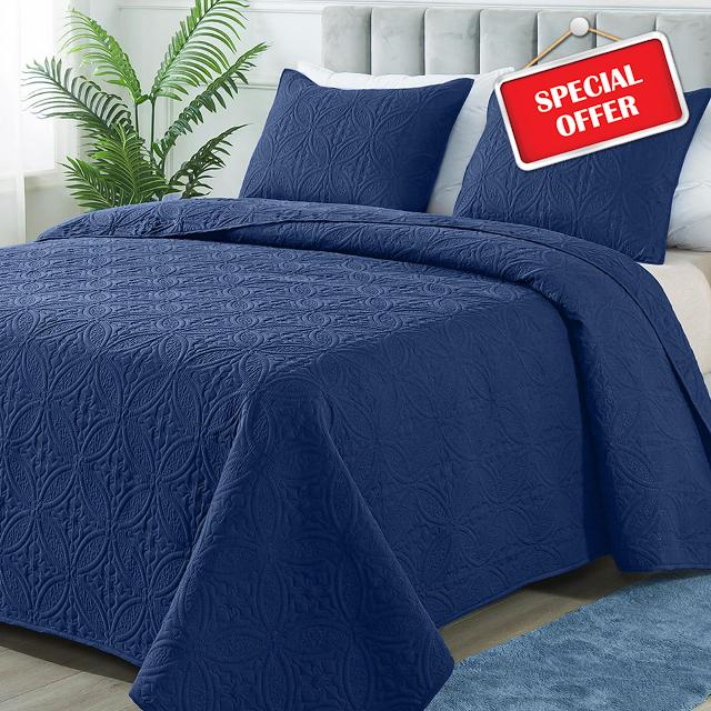 Quilt Set King Size with Pillow Shams