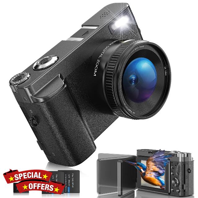 4K Digital Camera for Photography