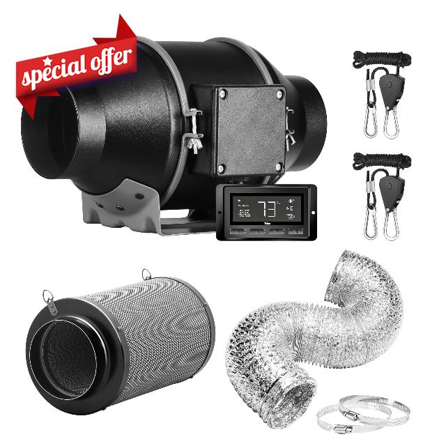 iPower Air Filtration Ventiliation Inline