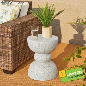 glitzhome Decorative Garden Stool