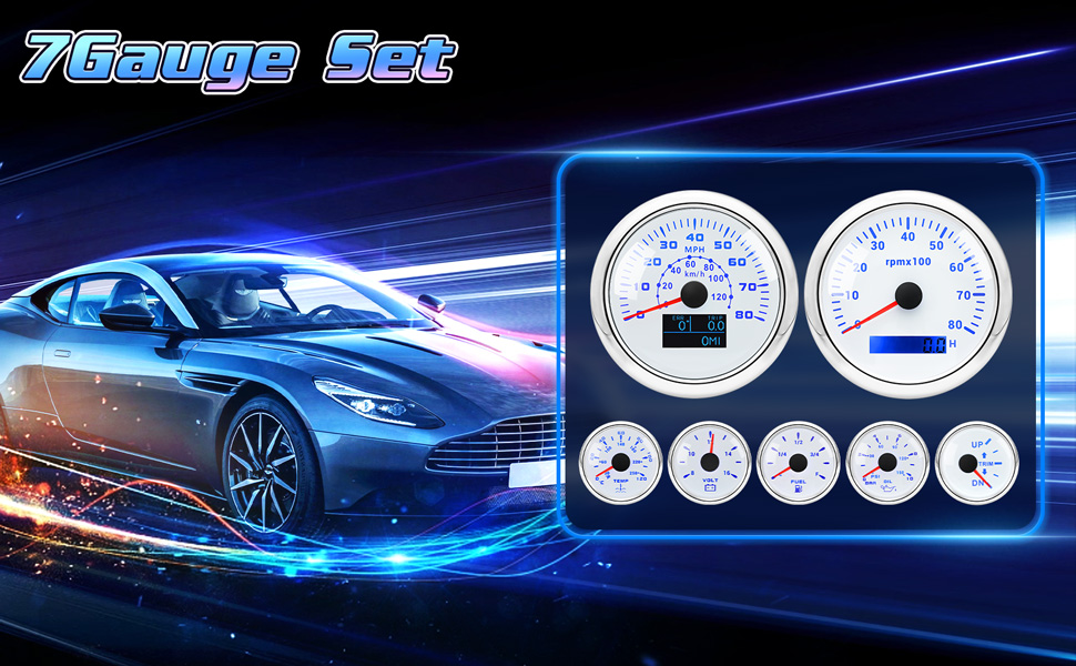 boat gauges set
