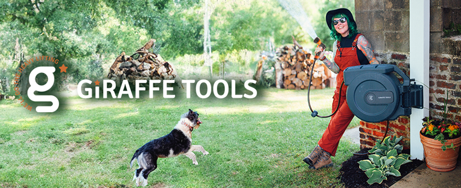 giraffe tools hose reel