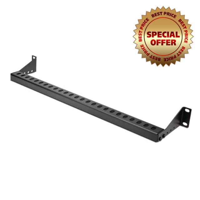 StarTech.com 1U Rack Mountable Cable Lacing Bar w/Adjustable Depth