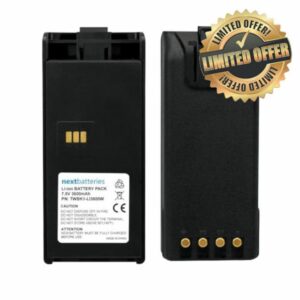NEXTBATTERIES Battery Compatible with Relm Bendix-King KNG-P150 Two Way Radio - 3600mAh Lithium-ion 7.5 Volt Premium Cells Replacement Battery