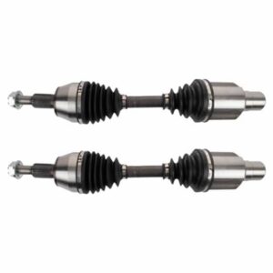 TRQ Front CV Axle Assembly Set Compatible with 2007-2009 Chrysler Aspen 2004-2009 Dodge Durango