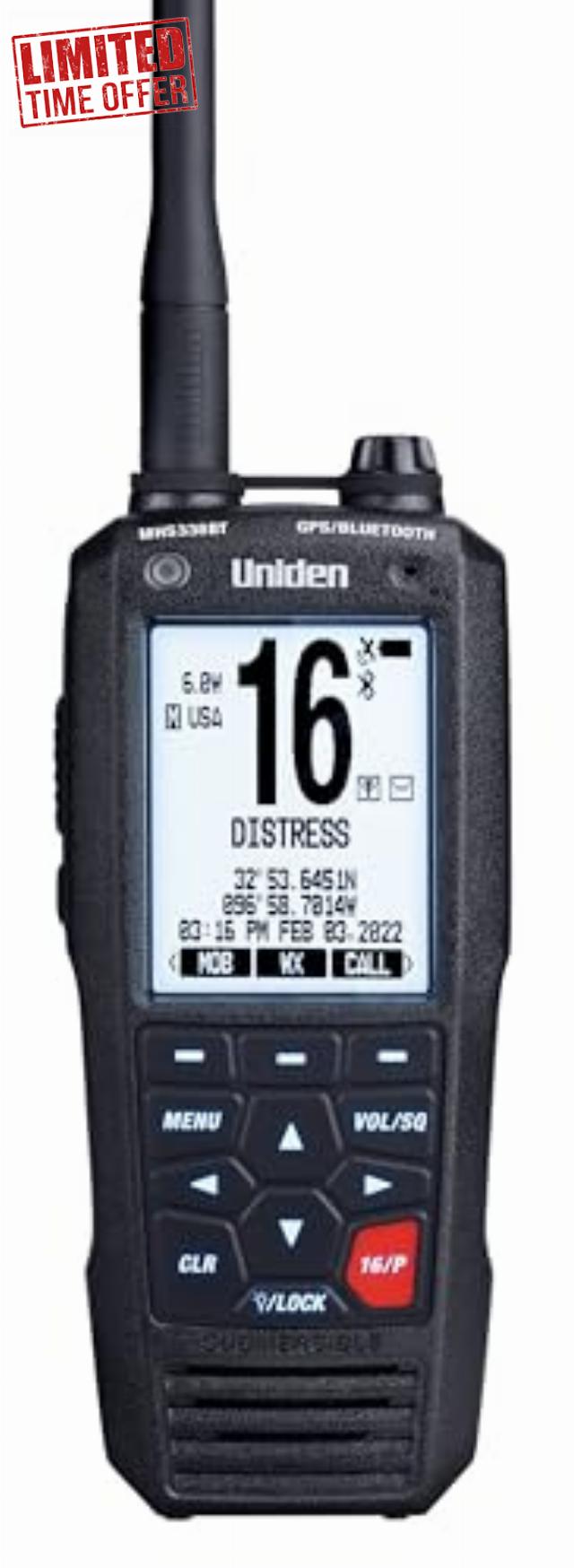 Uniden MHS338BT Floating