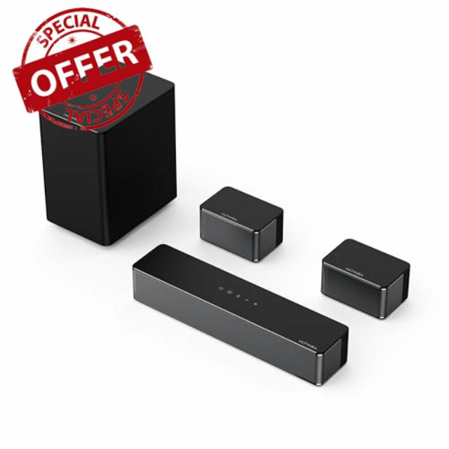 ULTIMEA 5.1 Sound Bar Surround Sound System for TV