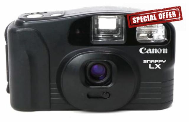 Canon Snappy Lx Point and Shoot 35mm Film Camera (Renewed)