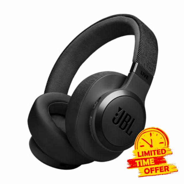 JBL Live 770NC - Wireless Over-Ear Headphones with True Adaptive Noise Cancelling with Smart Ambient