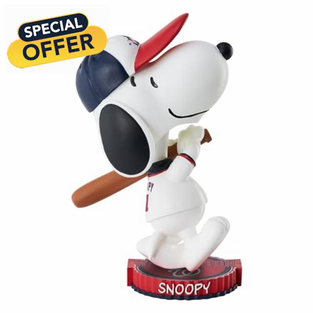 Snoopy Washington Nationals 2023 Snoopy Bighead Bobblehead MLB Baseball
