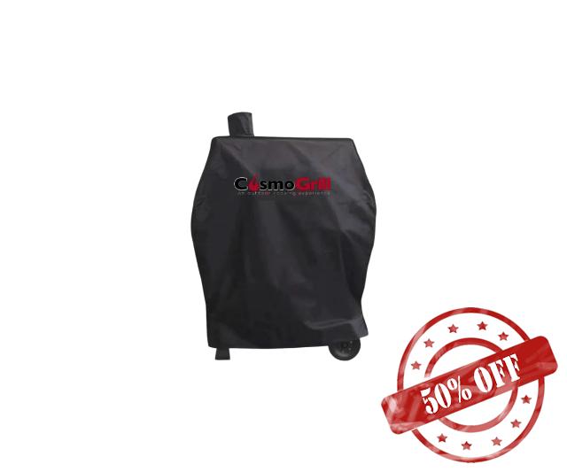 CosmoGrill Smoker Jr. BBQ Cover: Waterproof Heavy Duty with Anti-UV Protection Barbecue Covers