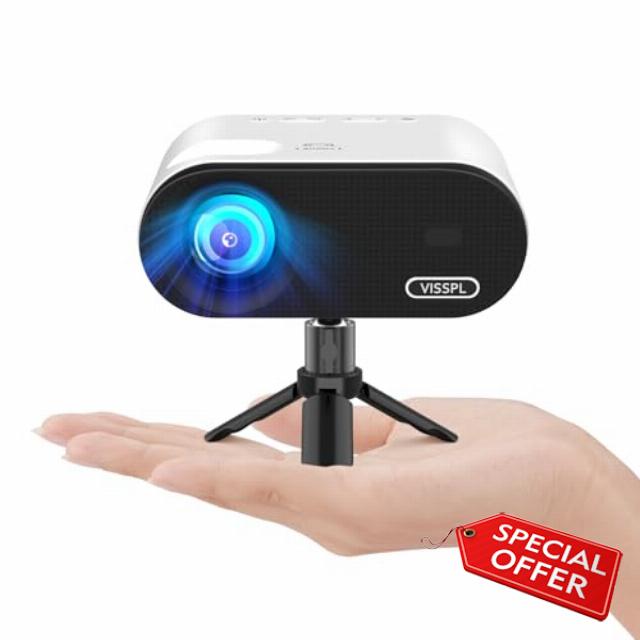 Mini Projector with WiFi and Bluetooth