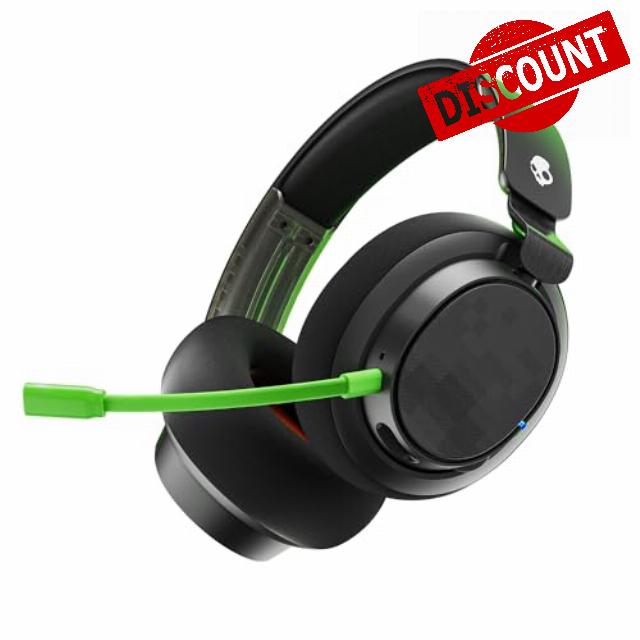 Skullcandy SLYR Pro Wireless Multi-Platform Over-Ear Gaming Headset with Ultra Low Latency USB-A Transmitter