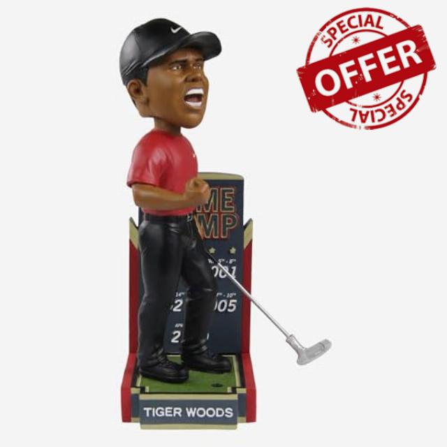 Tiger Woods 5X Champion Bobblehead
